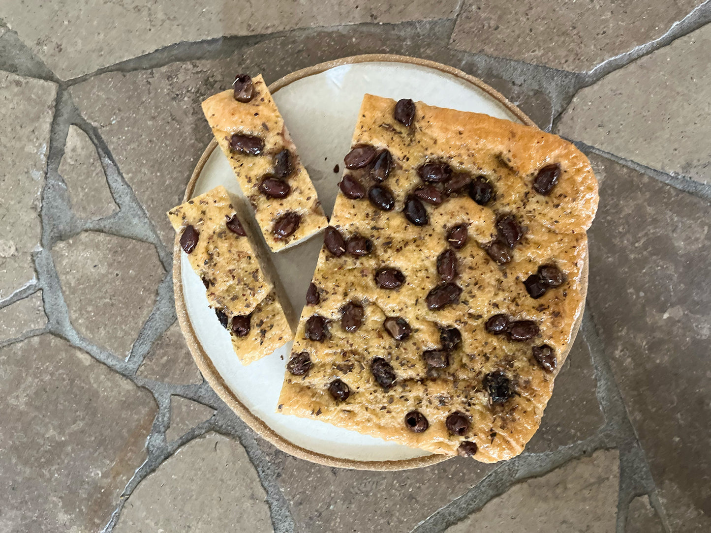 Home-made Focaccia (serves 8 people)