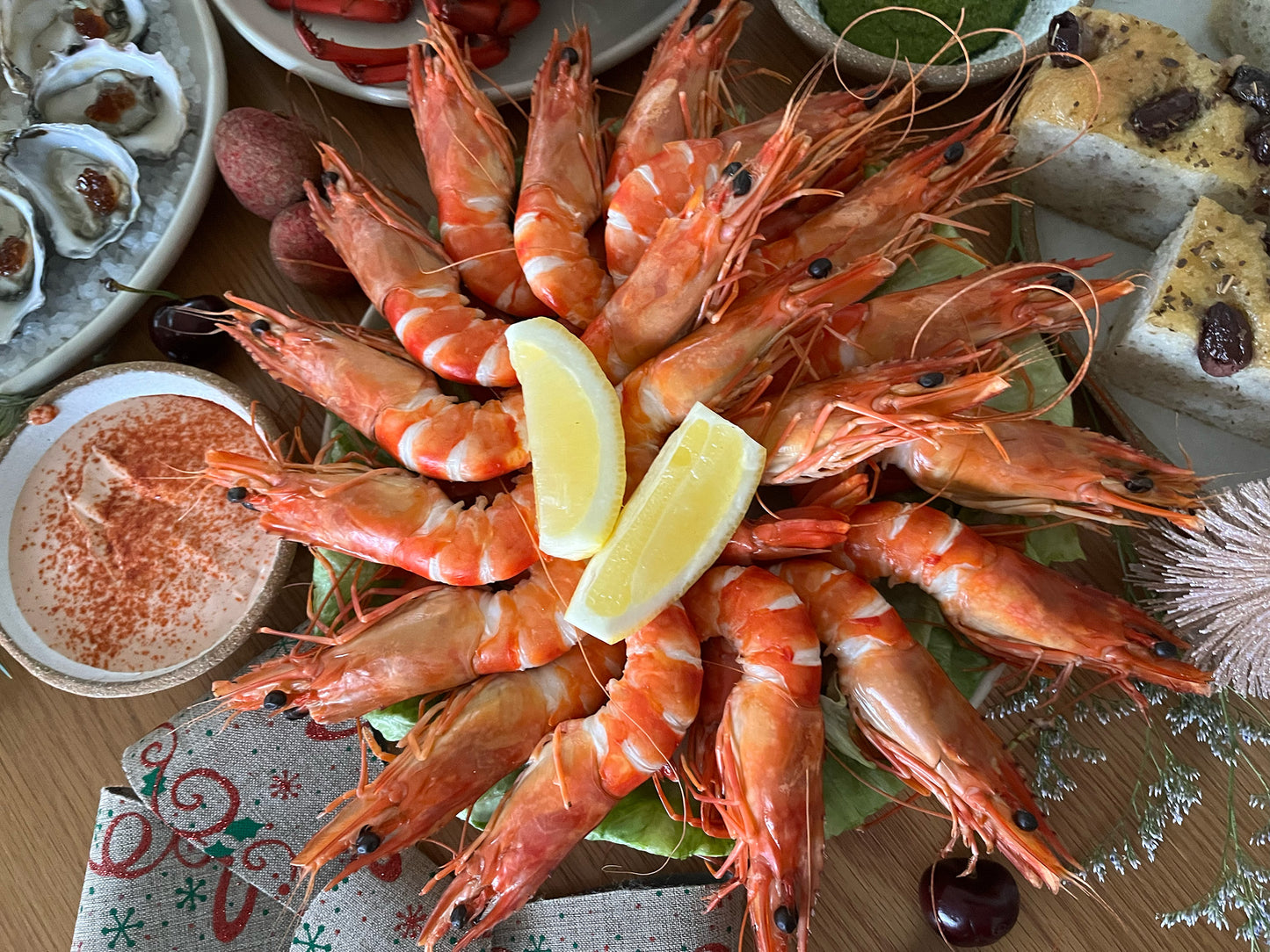 Cooked Tiger Prawns (1kg)