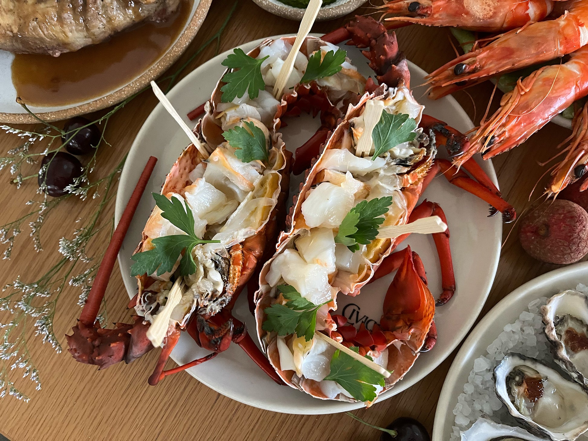 Civico 47 Christmas lobster with Mary Rose sauce