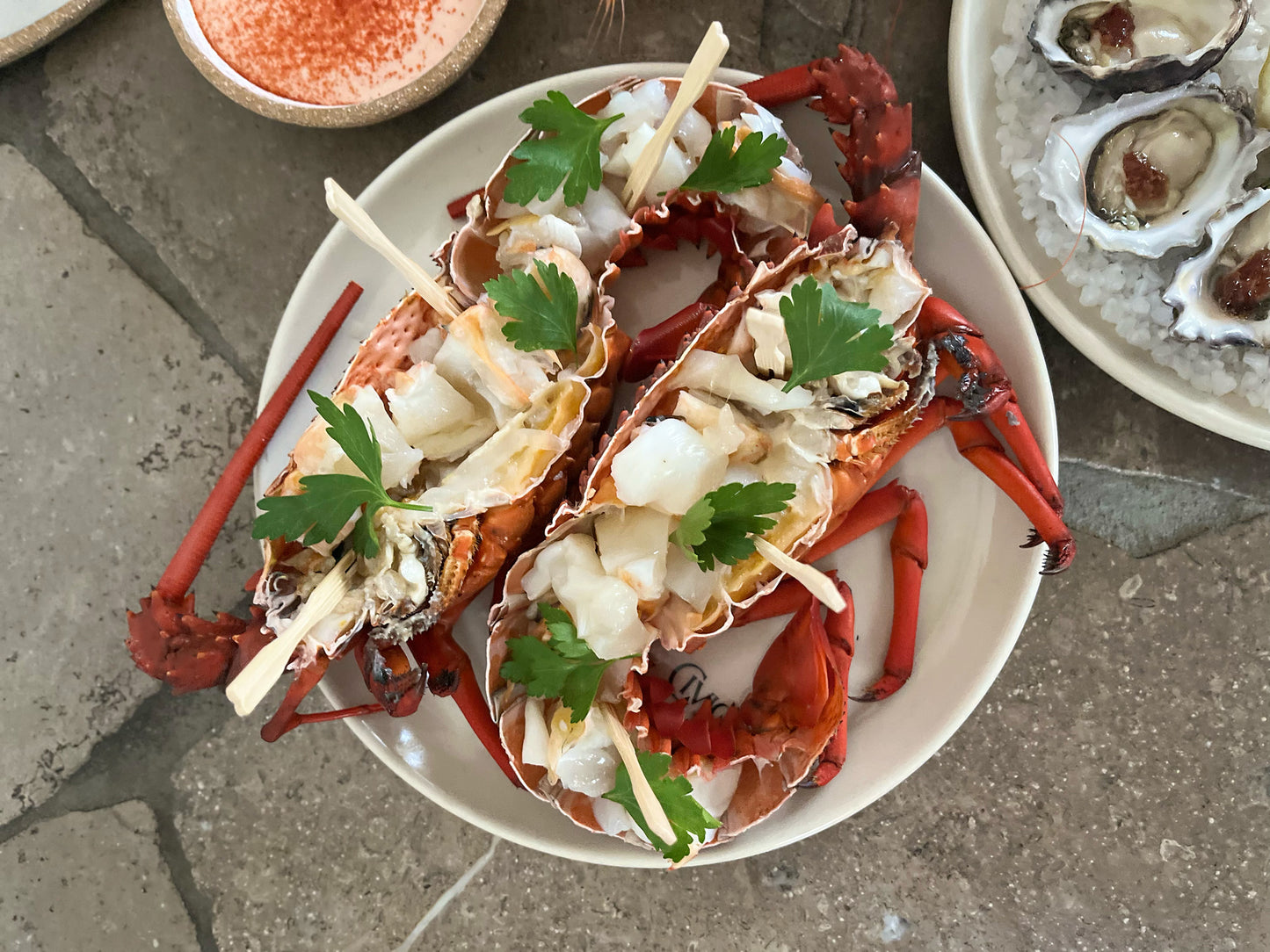 Civico 47 Christmas lobster with Mary Rose sauce