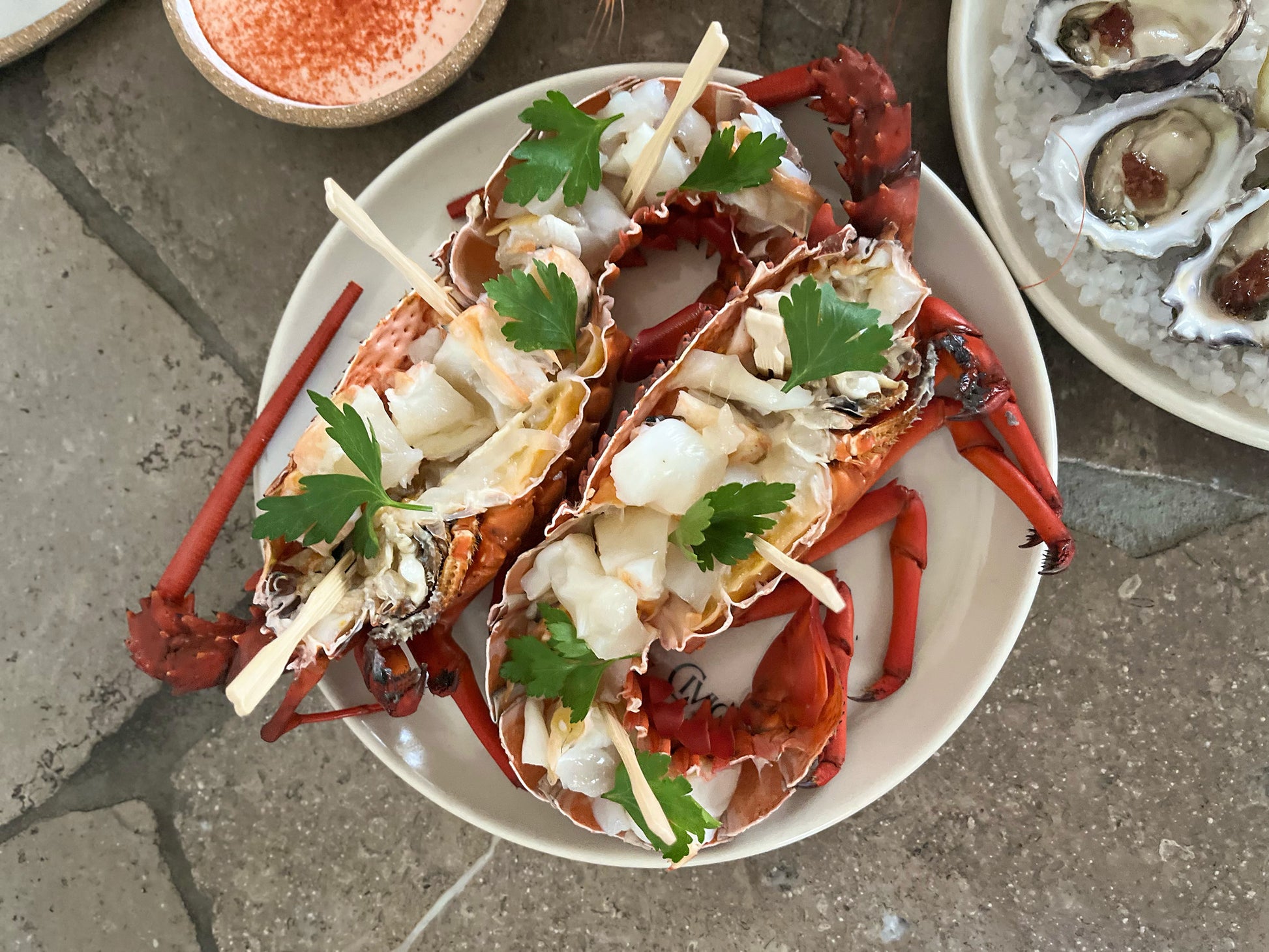 Civico 47 Christmas lobster with Mary Rose sauce